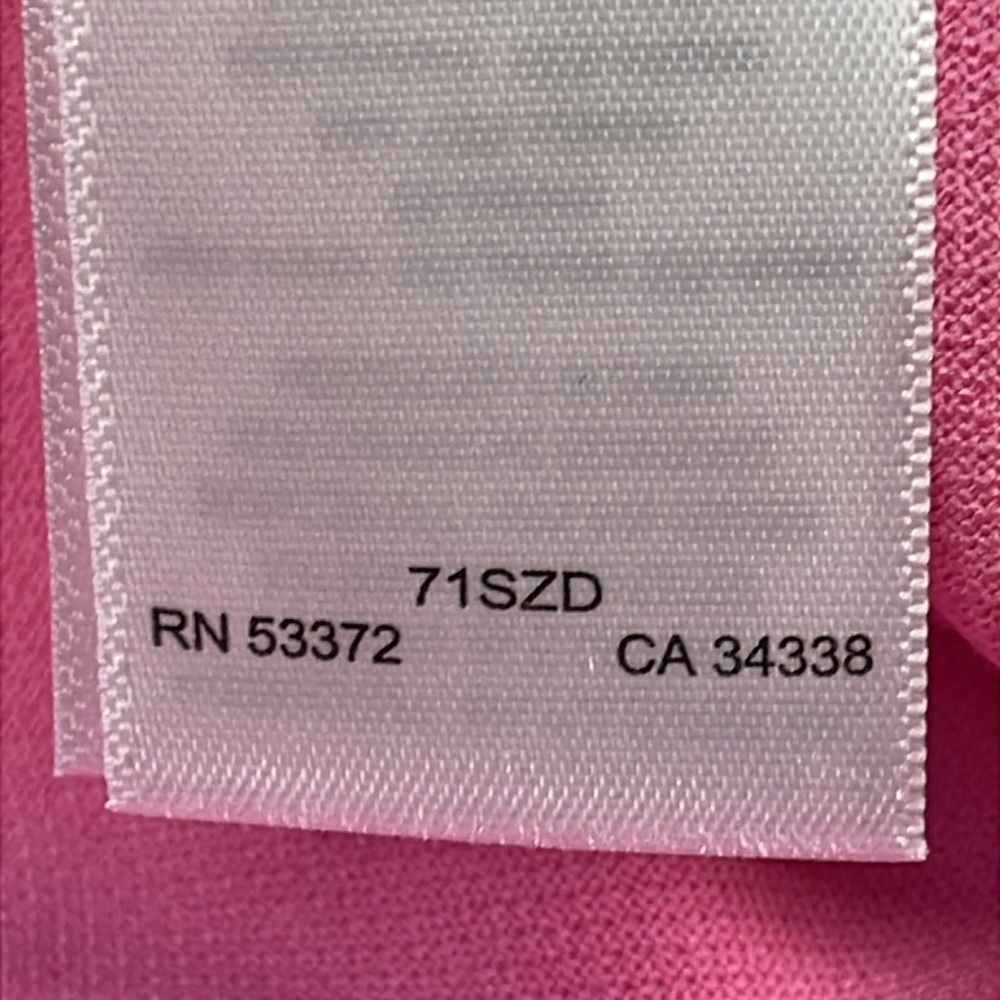 New French Connection Whisper Strappy Tulle Dress In Aurora Pink Cut Out Sz 6 - Picture 13 of 14